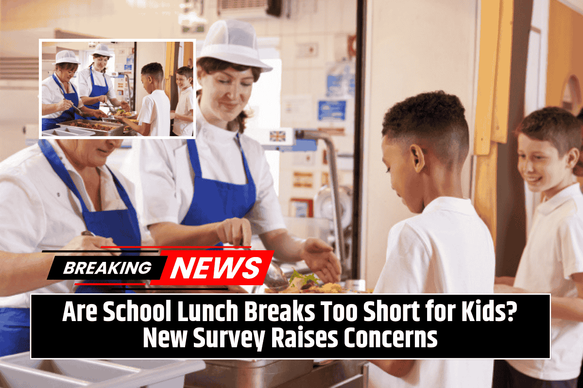 Are School Lunch Breaks Too Short for Kids? New Survey Raises Concerns